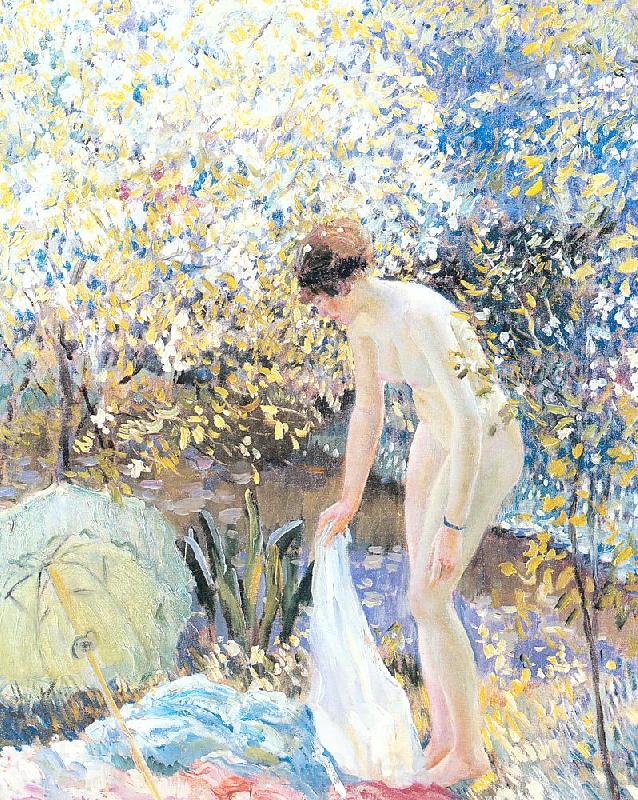 Frieseke, Frederick Carl Cherry Blossoms